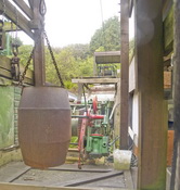 poldark tin mine 13-5-09 steam crane